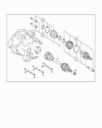 6383342334-SHAFT-A/C PULLEY TENSION ADJUS