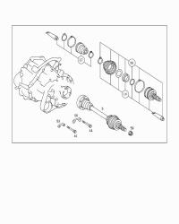 6383341734-SHAFT-A/C PULLEY TENSION ADJUS