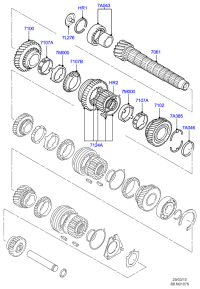 8U3R7061BA-SHAFT