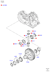 3S4P3A395CA-Pinion differential