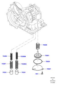 XS4P7G185AB-INPUT SHAFT SEAL