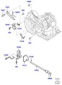 XS4P7A011AD-INPUT SHAFT SEAL