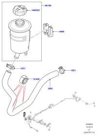 LR016290-BRACKET-ENGINE SUPP*