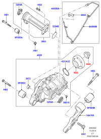 TAP500140-HOSE ASSY-EGR COOLER,OUT