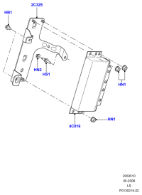 LR020123-CONTROL UNIT ASSY-TRANSFER
