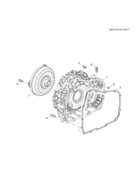 24289803-Case, converter & differential