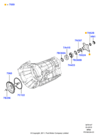 6L2Z7052CA-INPUT SHAFT SEAL