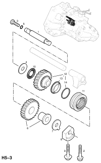 90511112-BOLT - LWR ARM