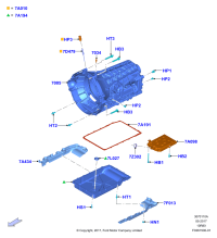 HL3Z7A191AFC-INPUT SHAFT SEAL