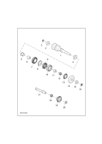 C00044126-Gear assy-5th speed