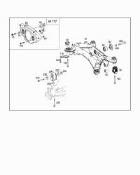 2533501308-Bracket, l. rr. axle