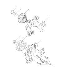 10493680-Brkt assy-rr susp wheel