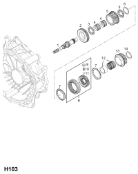 96227361-BOLT - LWR ARM