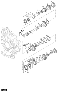 96421007-BOLT - LWR ARM