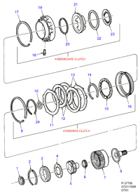 XL3Z7A089AA-CLUTCH
