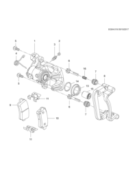 13578101-Kit, fr. repair (incl. 6,7, 8,16) (16 repair kit)