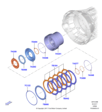 HL3Z7A548B-INPUT SHAFT SEAL