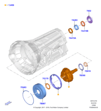 HL3Z7A415A-Bearing assy-ball
