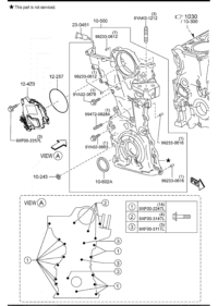 P51G10500A-COVER,TIMING CHAIN