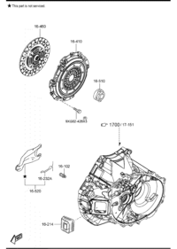 060316102B-PIN,PIVOT-CLUTCH REL.FORK