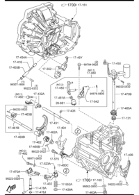 FC011740Y-FORK,SHIFT (3RD & 4TH)