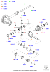 5L2Z4L616AB-INPUT SHAFT SEAL