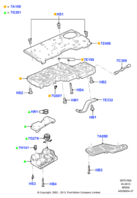 1L2Z7A098AC-STRAINER ASSY-OIL
