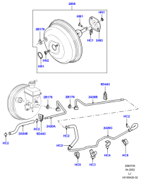SJG000090-Booster assy-brake