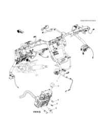13327461-Harness, instrument panel (incl 3-7)
