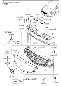 KR1150716-BRACKET,GRILLE-RADIA