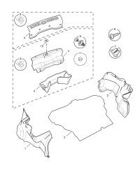 50030261-MAT ASSY-LUGGAGE COVERING