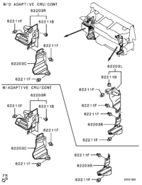 6400H561-BRACKET, RADIATOR