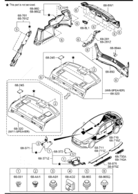 GW6T68381-Cover, fr side mldg