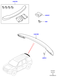 LR010646-BRACKET,HARNESS