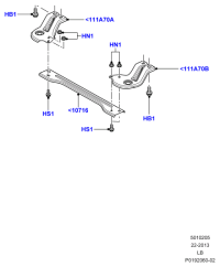 LR006223-REINF ASSY-RAD CORE UPR