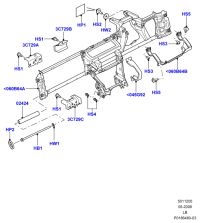 LR005467-BRACKET,HARNESS