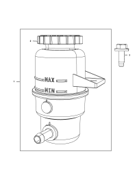 52124636AD-Reservoir assy-power steering fluid