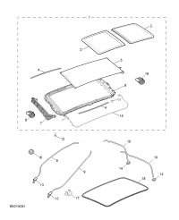 10961001-Motor assy-panoramaroof