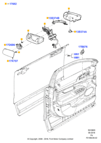 AE9Z13B374A-DRL ASSY F