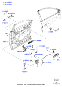 W506964S437-BOLTRR SUSP STABILIZER