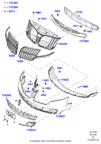 AE9Z17C947A-BRACKET,HARNESS