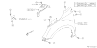 57120AL0609P-PANEL, FR FENDER, RH
