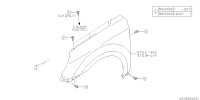 57120AJ0509P-PANEL FR FENDER LH