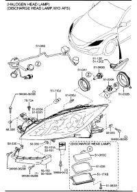GDK1510K0E-UNIT(R),HEAD LAMP