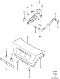 89FGA430A40EA-GASKET,W.PUMP INLET