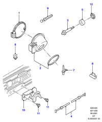 XS71F28662AA-GASKET,W.PUMP INLET