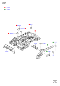 8V4117E779AB-BRACKET,HARNESS