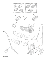 10639658WSD-TRANSMITTER, DOOR CONTROL