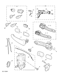 10045343-TRANSMITTER, DOOR CONTROL