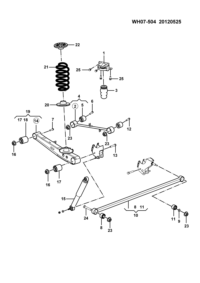 23910691-SHOCK ABSORBER ASSY-RR
